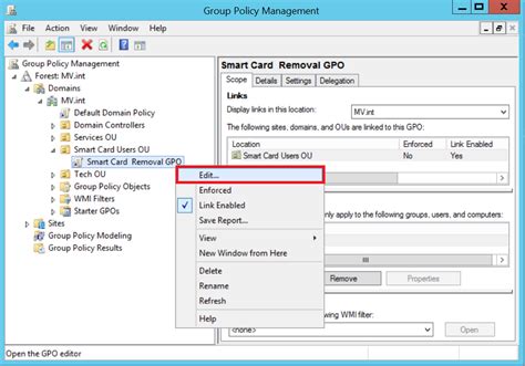 Windows Smartcard Removal Behavior Policy : r/sysadmin 